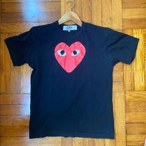 Comme des Garçons Play Black T Shirt